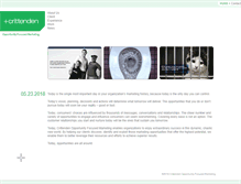 Tablet Screenshot of crittendenadvertising.com